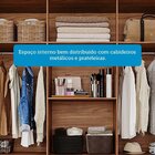 Guarda-roupa Casal 192cm 7 Portas 5 Gavetas Com Espelho 100%