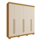 Guarda-roupa Casal 199cm 6 Portas Willow Espresso Móveis Cina