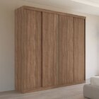 Guarda-roupa Casal 219cm 4 Portas De Correr 4 Gavetas Ipanema