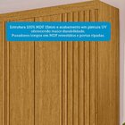 Guarda-roupa Casal 230,10cm 6 Portas Ripado 6 Gavetas 100% Md