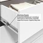 Guarda-roupa Casal 230,10cm 6 Portas Ripado 6 Gavetas Com Esp