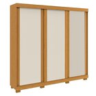 Guarda-roupa Casal 243cm 3 Portas De Correr Flex Color 100% M