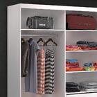 Guarda Roupa Casal 264cm 3 Portas De Correr 1 Espelho Winter