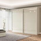 Guarda Roupa Casal 267cm 2 Portas De Correr 100% Mdf Tw603 Of