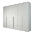 Guarda-roupa Casal 267cm 6 Portas 100% Mdf Linhares Espresso
