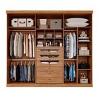 Guarda-roupa Casal 267cm 6 Portas 100% Mdf Linhares Espresso