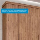 Guarda-roupa Casal 267cm 6 Portas 100% Mdf Linhares Espresso