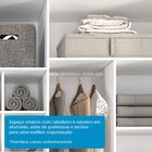 Guarda-roupa Casal 267cm 6 Portas Com Espelho 100% Mdf Linhar