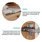 Guarda-roupa Casal 267cm 6 Portas Com Espelho 100% Mdf Linhar