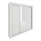 Guarda-roupa Casal 2 Metros 3 Portas De Correr Com Espelho Lo