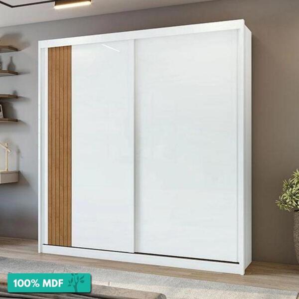 Guarda Roupa Casal 2 Portas 100%mdf 4 Gavetas 13 Nichos Velar
