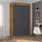 Guarda Roupa Casal 2 Portas 2 Gavetas Cor22020 Araplac