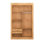 Guarda Roupa Casal 2 Portas 2 Gavetas Cor22020 Araplac