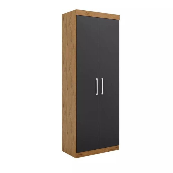 Guarda Roupa Casal 2 Portas 2 Gavetas Gênova Plus Batrol Móve