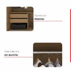 Guarda Roupa Casal 2 Portas 2 Gavetas Malta Nature Off/white