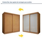 Guarda-roupa Casal 2 Portas 2 Gavetas Zeine