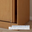 Guarda-roupa Casal 2 Portas 2 Gavetas Zeine