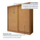 Guarda-roupa Casal 2 Portas 2 Gavetas Zeine