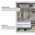 Guarda-roupa Casal 2 Portas 2 Gavetas Zeine