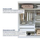 Guarda-roupa Casal 2 Portas 2 Gavetas Zeine