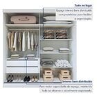 Guarda-roupa Casal 2 Portas 2 Gavetas Zeine