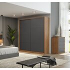 Guarda Roupa Casal 2 Portas 3 Gavetas Belga  Móveis Amendola/