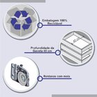 Guarda Roupa Casal 2 Portas 3 Gavetas Com Espelho 100% Mdf Gr