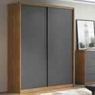 Guarda Roupa Casal 2 Portas 3 Gavetas Epico D02 Amendola/graf