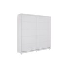 Guarda Roupa Casal 2 Portas 4 Gavetas 100% Mdf Vilage Branco