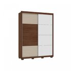 Guarda Roupa Casal 2 Portas 4 Gavetas 180cm Com Espelho Confo