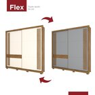 Guarda Roupa Casal 2 Portas 4 Gavetas Aston Henn Nature/off W