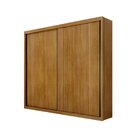 Guarda Roupa Casal 2 Portas 4 Gavetas Atenas  Cumaru