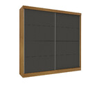 Guarda Roupa Casal 2 Portas 4 Gavetas Flex Porto Tcil