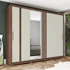 Guarda Roupa Casal 2 Portas 4 Gavetas Maldivas Plus Espresso