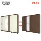 Guarda Roupa Casal 2 Portas 4 Gavetas Maldivas Plus Espresso