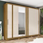 Guarda Roupa Casal 2 Portas 4 Gavetas Maldivas Plus Espresso