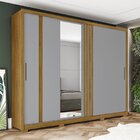 Guarda Roupa Casal 2 Portas 4 Gavetas Maldivas Plus Espresso