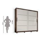 Guarda Roupa Casal 2 Portas 4 Gavetas Premier Zanzini