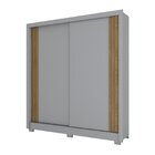 Guarda Roupa Casal 2 Portas 4 Gavetas Varsóvia Espresso Móvei