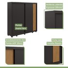 Guarda Roupa Casal 2 Portas 4 Gavetas Velaris Móveis Lopas Pr