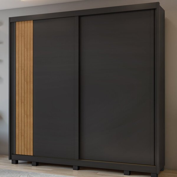 Guarda Roupa Casal 2 Portas 4 Gavetas Velaris Móveis Lopas Pr