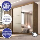 Guarda Roupa Casal 2 Portas 6 Gavetas 100% Mdf Coliseu Ypê/of