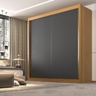 Guarda Roupa Casal 2 Portas 6 Gavetas 100% Mdf Hawai Cinamomo