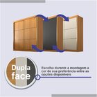 Guarda Roupa Casal 2 Portas 6 Gavetas 100% Mdf Hawai Cinamomo