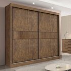 Guarda-roupa Casal 2 Portas 6 Gavetas 100% Mdf Hawai Ripado O