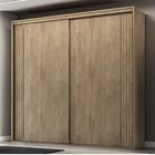 Guarda-roupa Casal 2 Portas 6 Gavetas 100% Mdf Imperium Carva