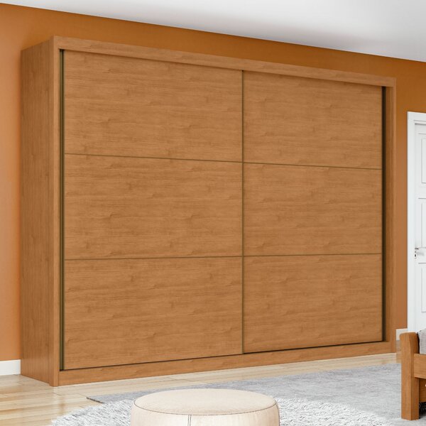 Guarda-roupa Casal 2 Portas 6 Gavetas 100% Mdf Toronto