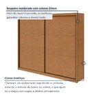 Guarda-roupa Casal 2 Portas 6 Gavetas 100% Mdf Toronto