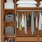 Guarda-roupa Casal 2 Portas 6 Gavetas 100% Mdf Toronto Com Pés