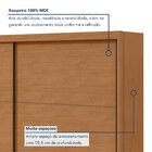 Guarda-roupa Casal 2 Portas 6 Gavetas 100% Mdf Toronto Com Pés